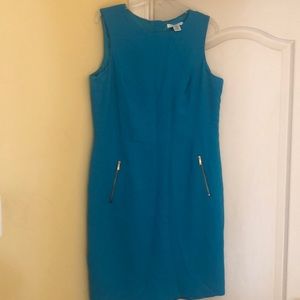 Teal Blue Dress